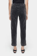 Pantalon Pedal Pusher - Washed Black - Femme