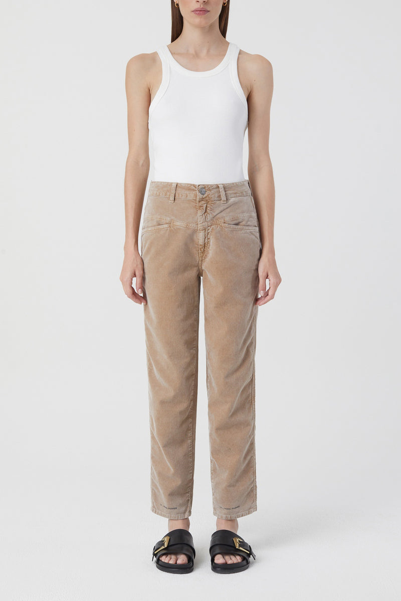 Pantalon Pedal Pusher - Brown Sugar - Femme