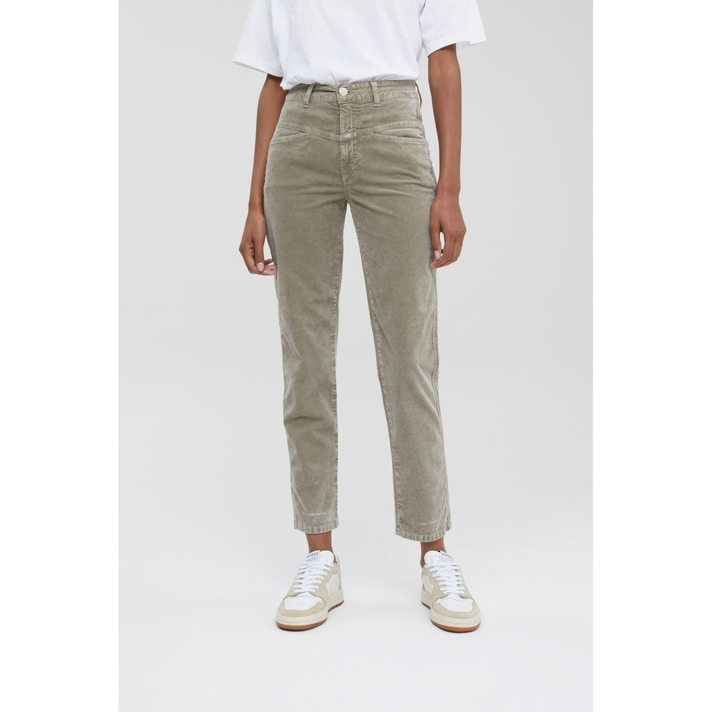 Pedal Pusher Trousers - Muddy Beige - Women