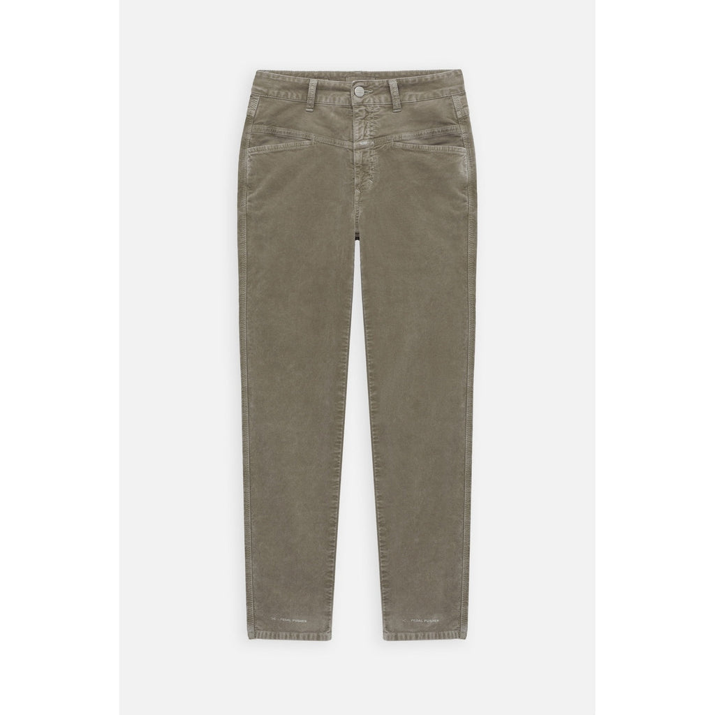 Pedal Pusher Trousers - Muddy Beige - Women