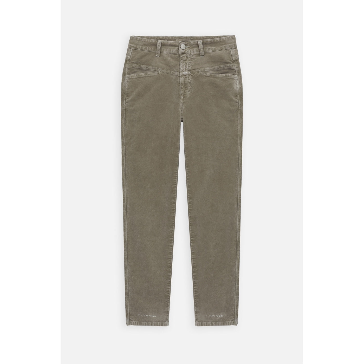 Pedal Pusher Trousers - Muddy Beige - Women
