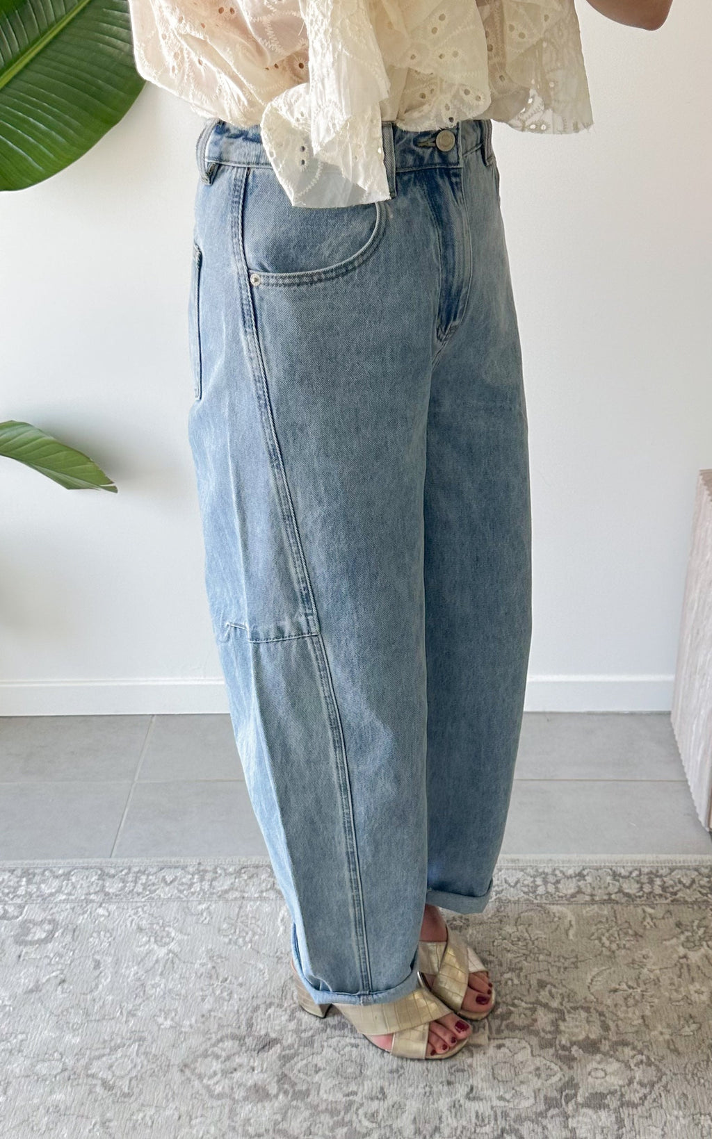 Jeans A Palloncino Orvieta - Blu