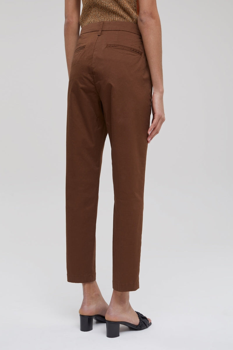 Closed - Slim Trousers - Brown - Women's