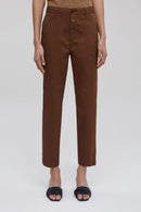 Closed - Slim Trousers - Brown - Women's