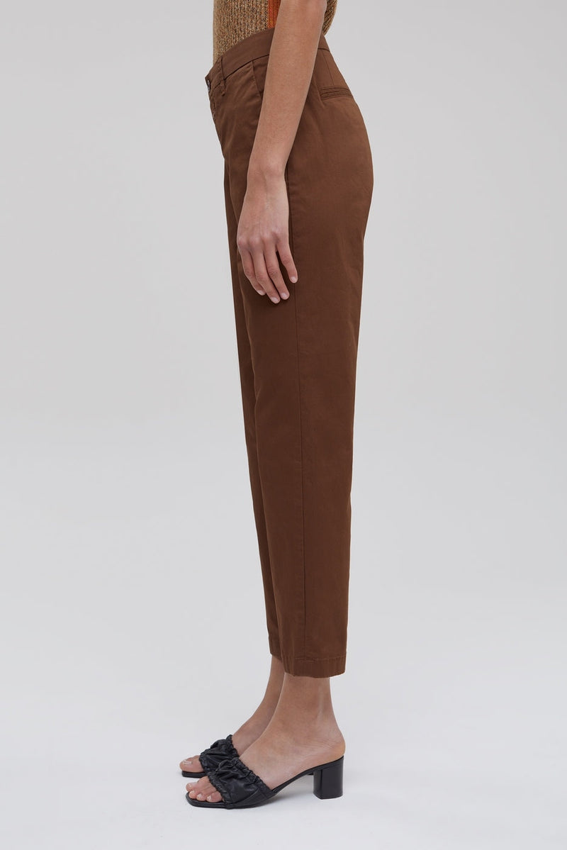 Closed - Slim Trousers - Brown - Women's