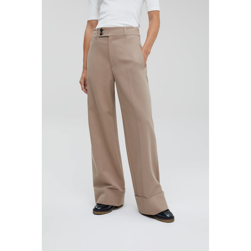 Closed - Leandra´S Closed Khaki Trousers - Warm Sand - Women