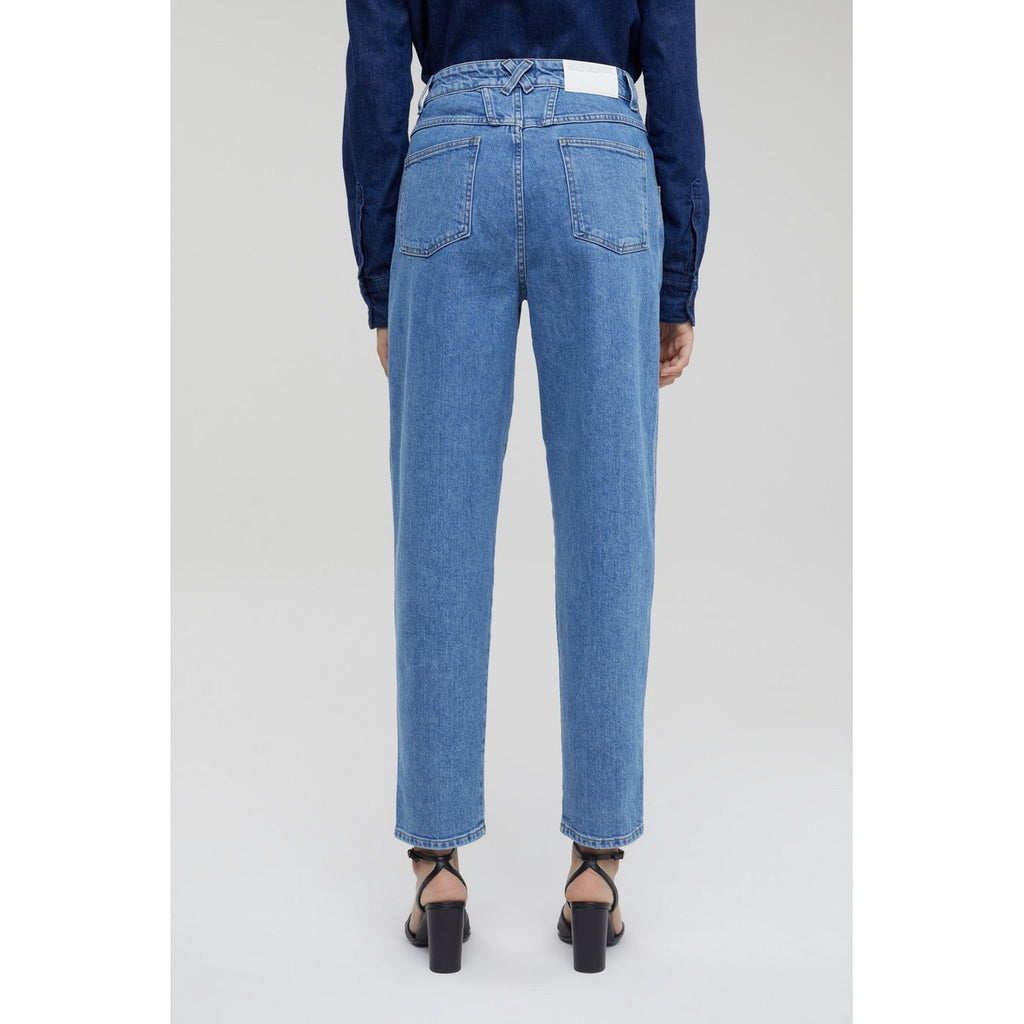 Jean in Organic Cotton - Blue - Women