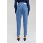 Jean in Organic Cotton - Blue - Women