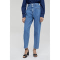 Jean in Organic Cotton - Blue - Women