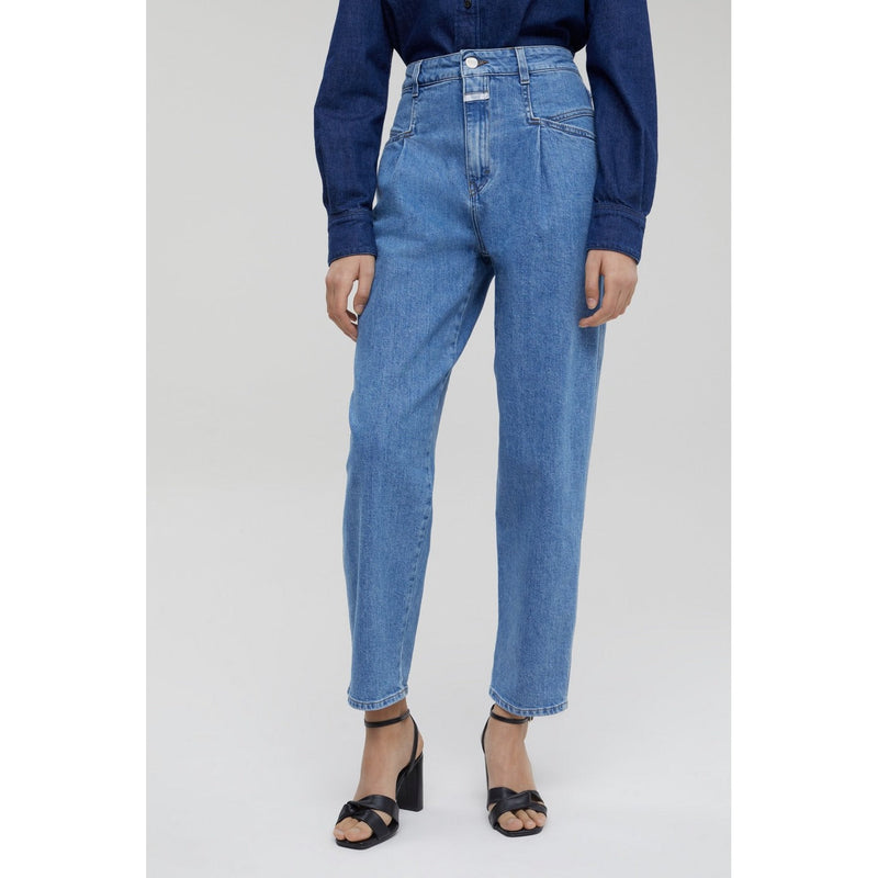 Jean En Coton Biologique - Bleu - Femme