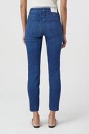Jeans Skinny Pusher Long - Dark Blue - Femme