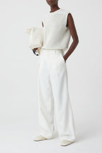 Brooks Trousers - Ivory - Women