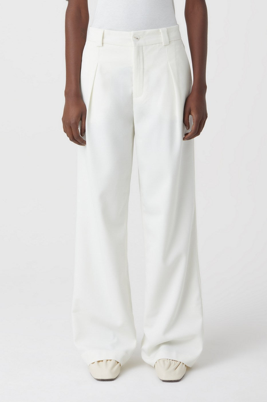 Brooks Trousers - Ivory - Women