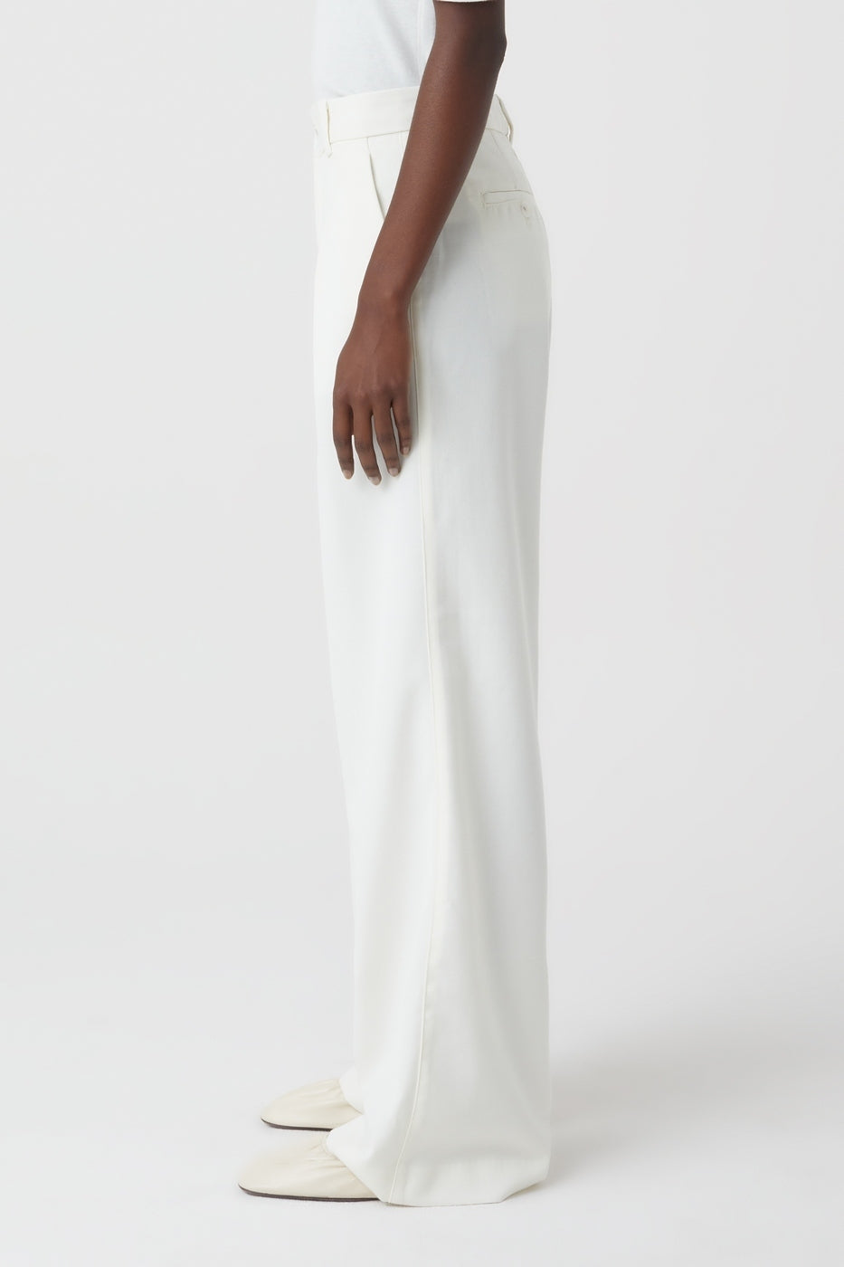 Brooks Trousers - Ivory - Women