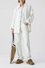Jeans Briston - Creme - Femme