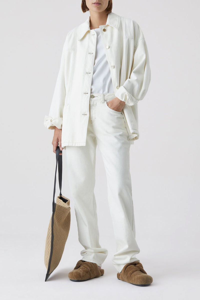 Jeans Briston - Creme - Femme