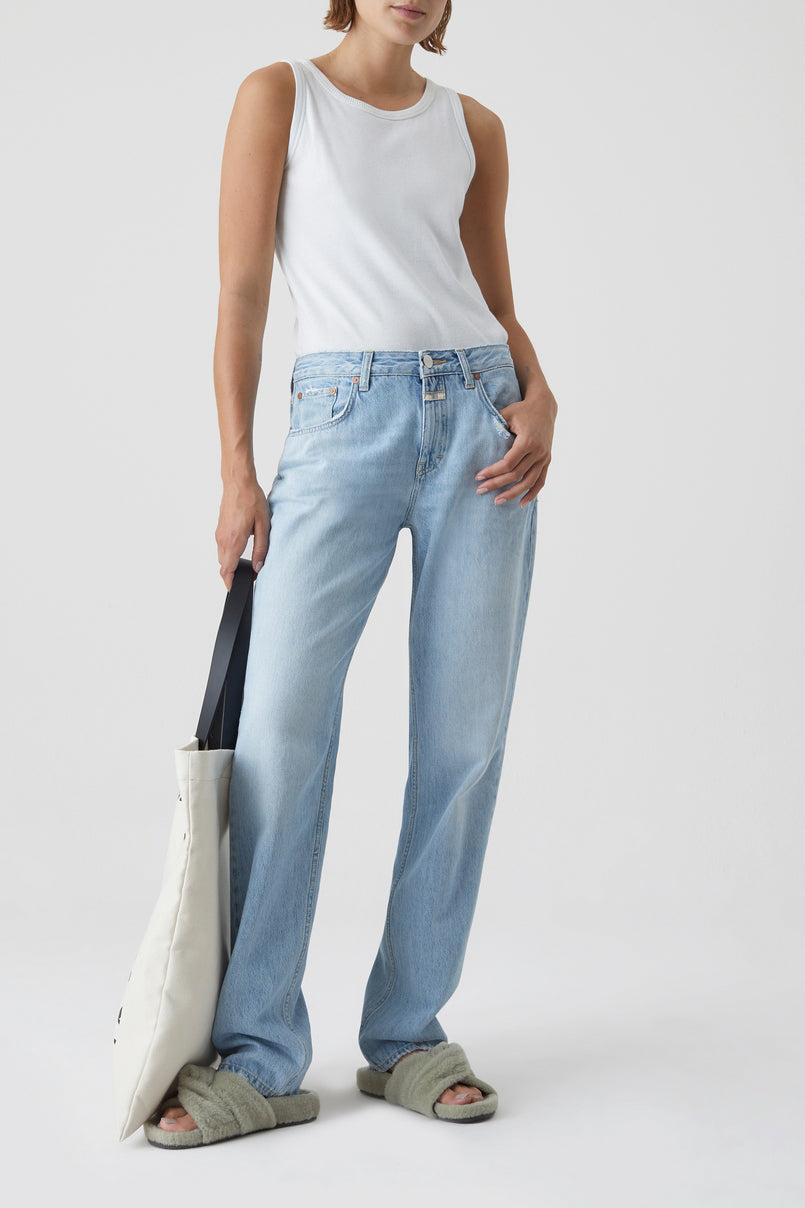 Vaqueros Briston - Light Blue - Mujer