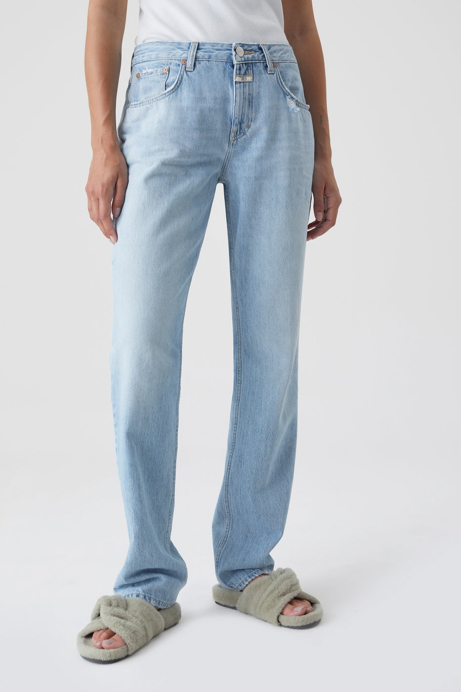 Vaqueros Briston - Light Blue - Mujer