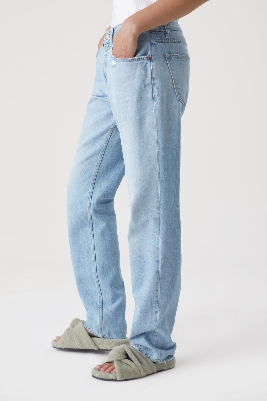 Vaqueros Briston - Light Blue - Mujer