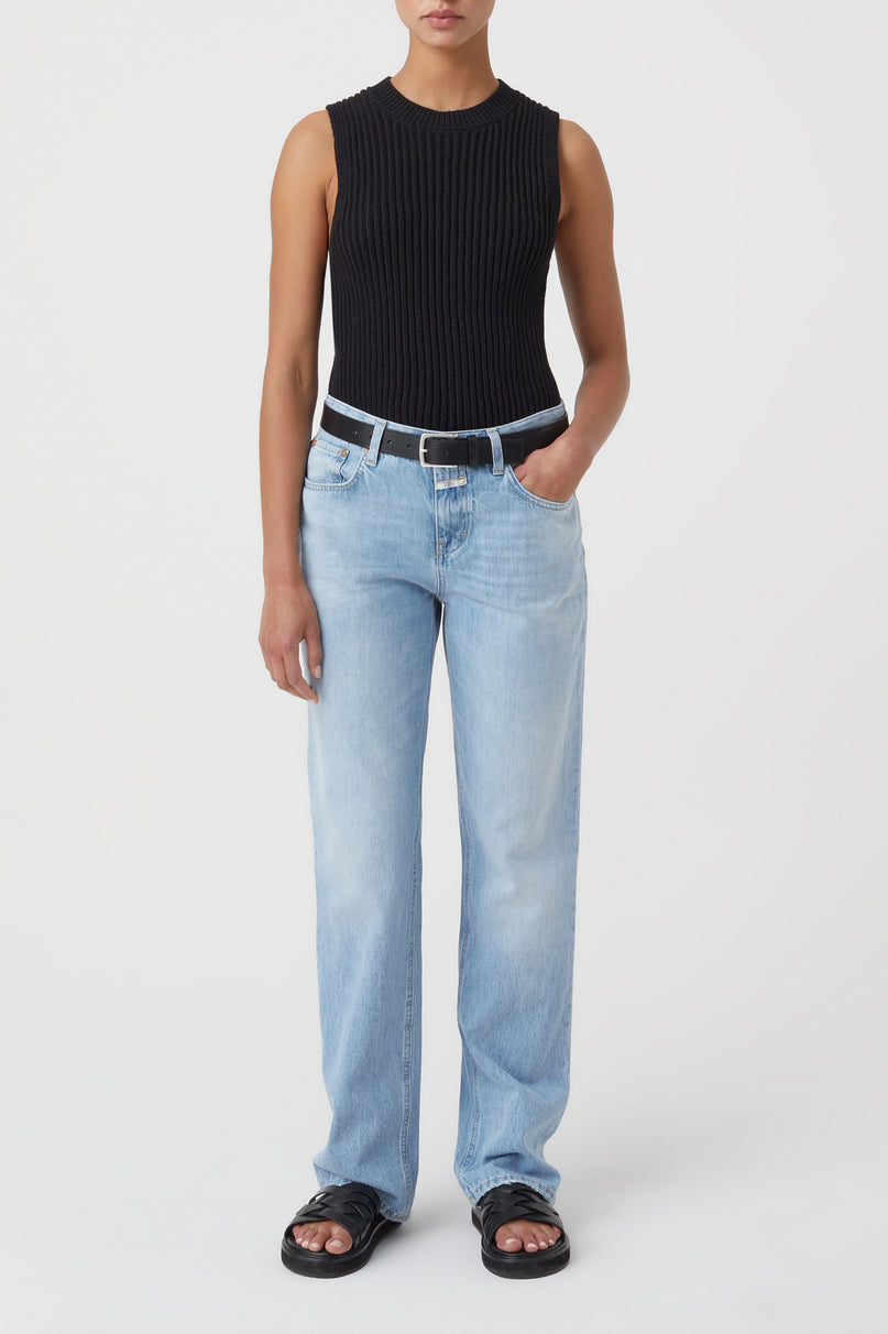 Vaqueros Briston - Light Blue - Mujer