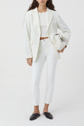 Vaqueros Skinny Pusher - White - Mujer