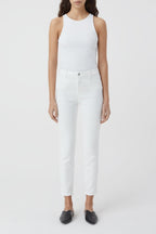 Vaqueros Skinny Pusher - White - Mujer