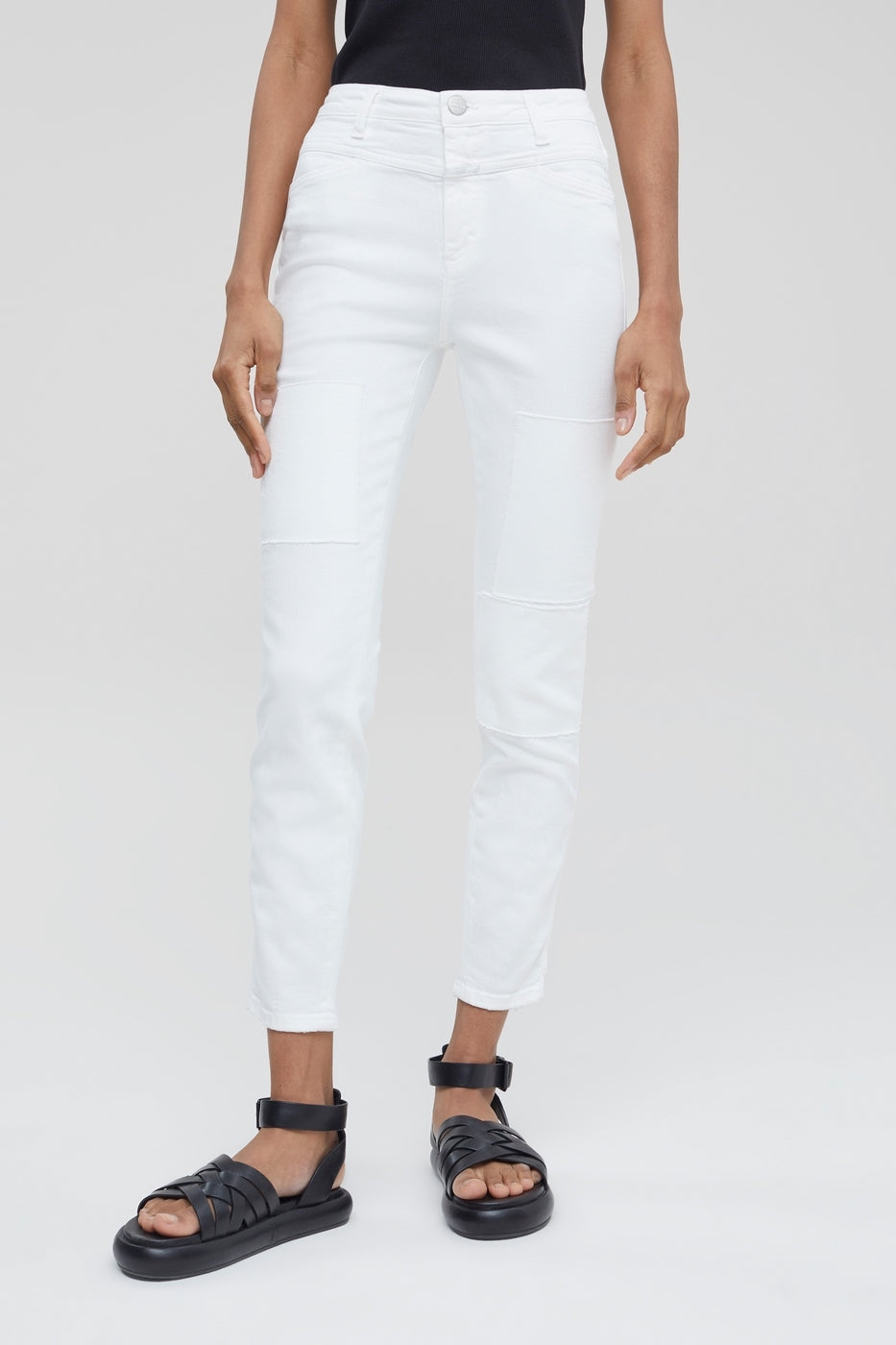 Jean Skinny Pusher - White - Femme