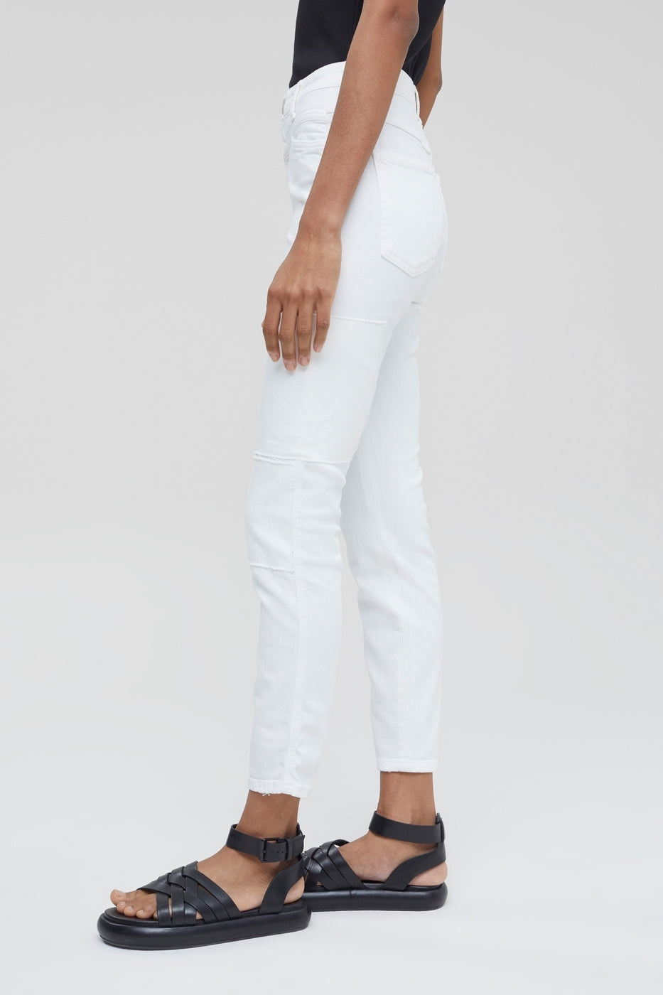 Jean Skinny Pusher - White - Femme