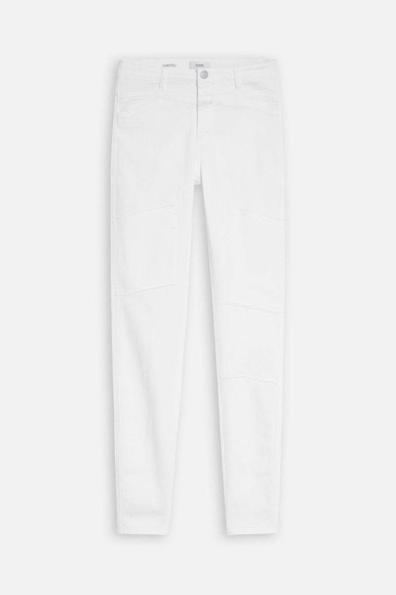 Closed - Skinny Pusher Jeans - White - Women's