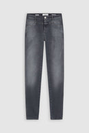 Jeans Skinny Pusher - Mid Grey - Femme
