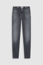 Vaquero Skinny Pusher - Mid Grey - Mujer