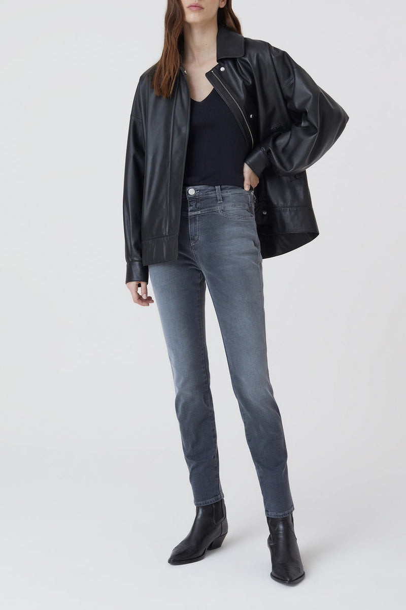 Jeans Skinny Pusher - Mid Grey - Femme