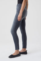 Vaquero Skinny Pusher - Mid Grey - Mujer