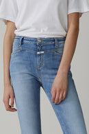 Jeans Skinny Pusher - Mid Blue - Femme