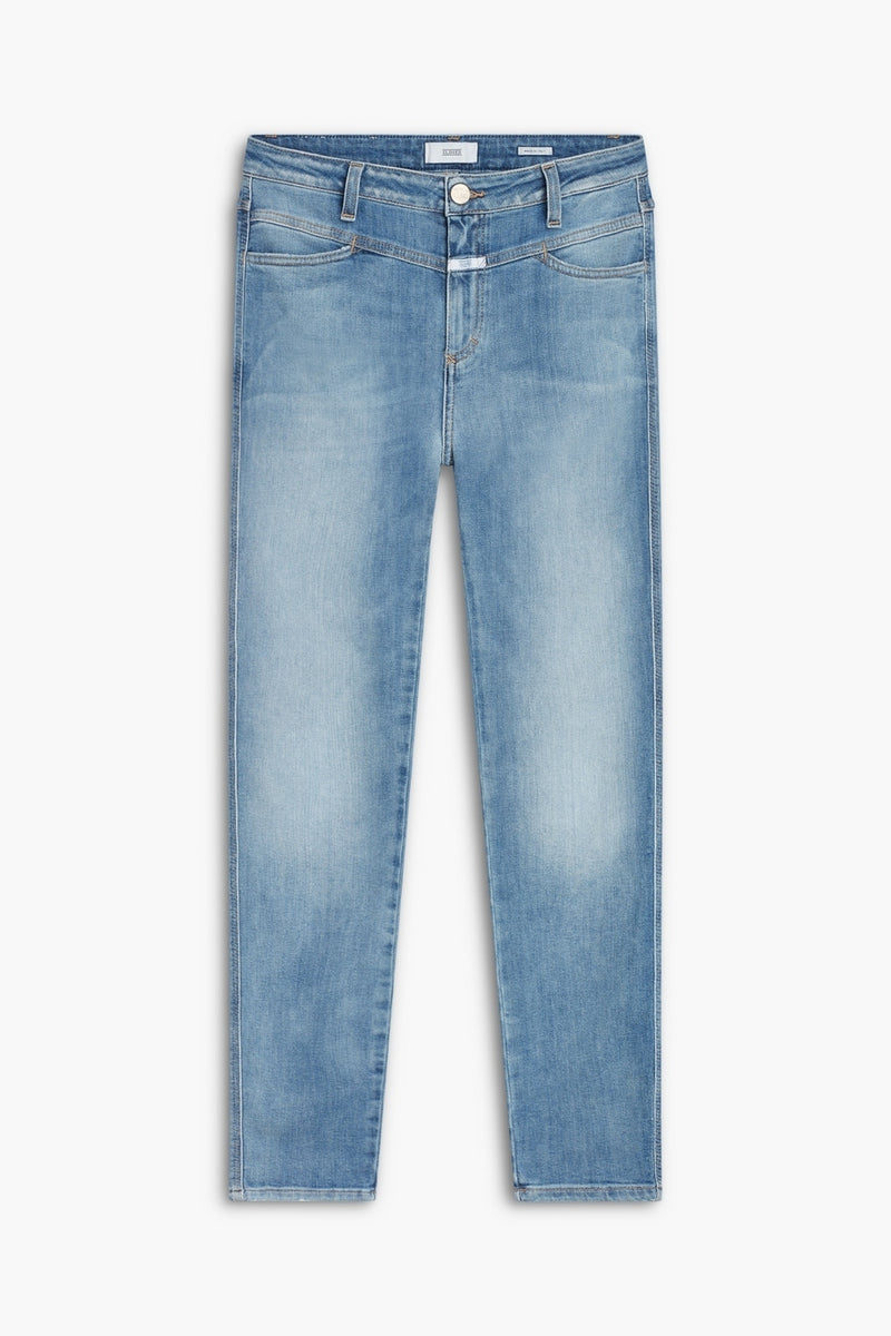Jeans Skinny Pusher - Mid Blue - Femme