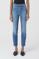 Jeans Skinny Pusher - Mid Blue - Femme