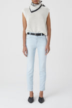 Jean Skinny Pusher - Light Blue - Mujer