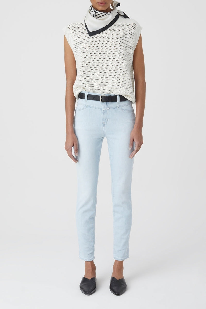 Jeans Skinny Pusher - Light Blue - Femme