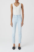 Jean Skinny Pusher - Light Blue - Mujer
