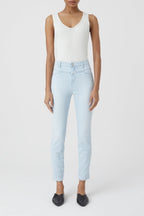 Jean Skinny Pusher - Light Blue - Mujer