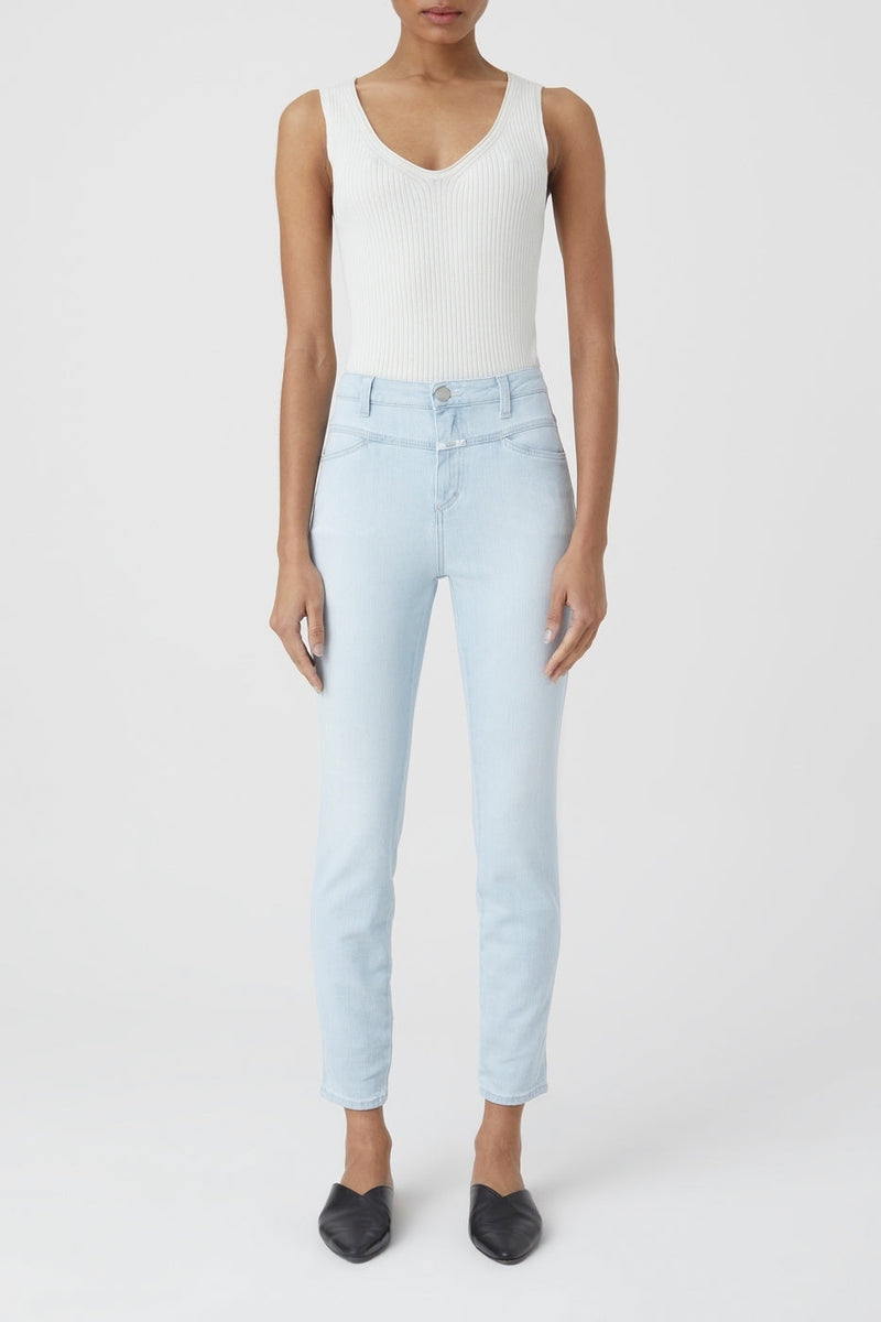 Jeans Skinny Pusher - Light Blue - Femme
