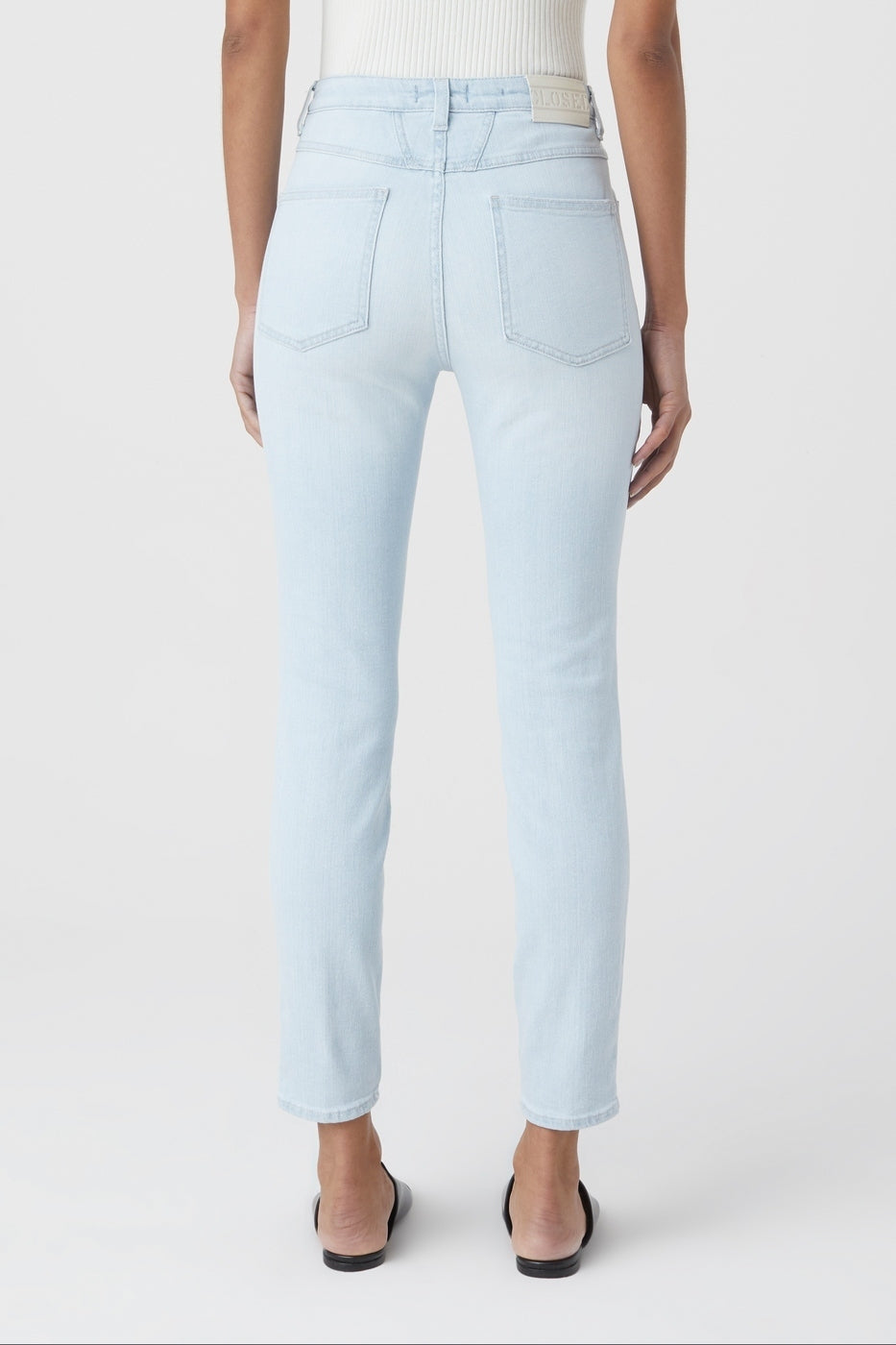 Jean Skinny Pusher - Light Blue - Mujer