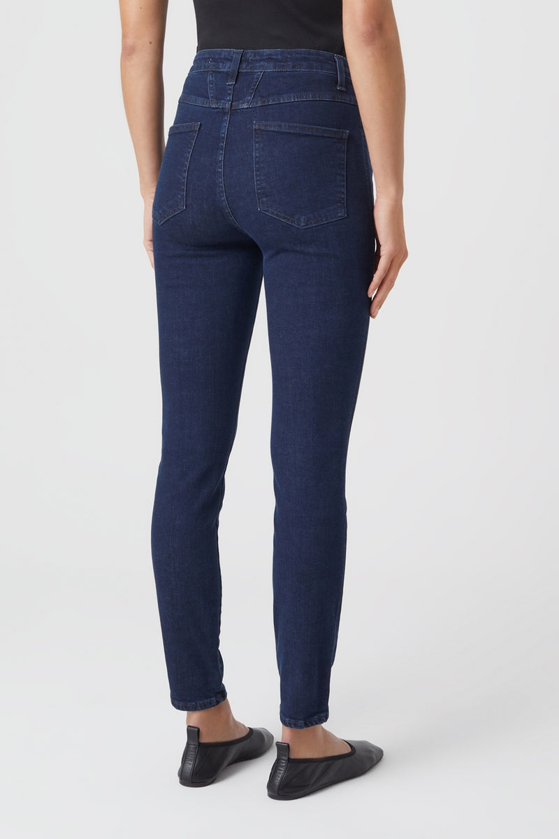 Jeans Skinny Pusher - Dark Blue - Femme