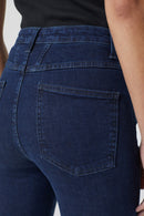 Jeans Skinny Pusher - Dark Blue - Femme