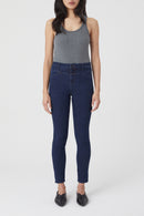 Jeans Skinny Pusher - Dark Blue - Femme