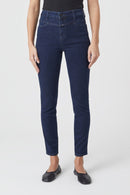 Jeans Skinny Pusher - Dark Blue - Femme