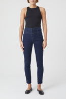 Jeans Skinny Pusher - Dark Blue - Femme