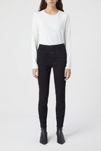 Skinny Pusher Jeans - Black - Women