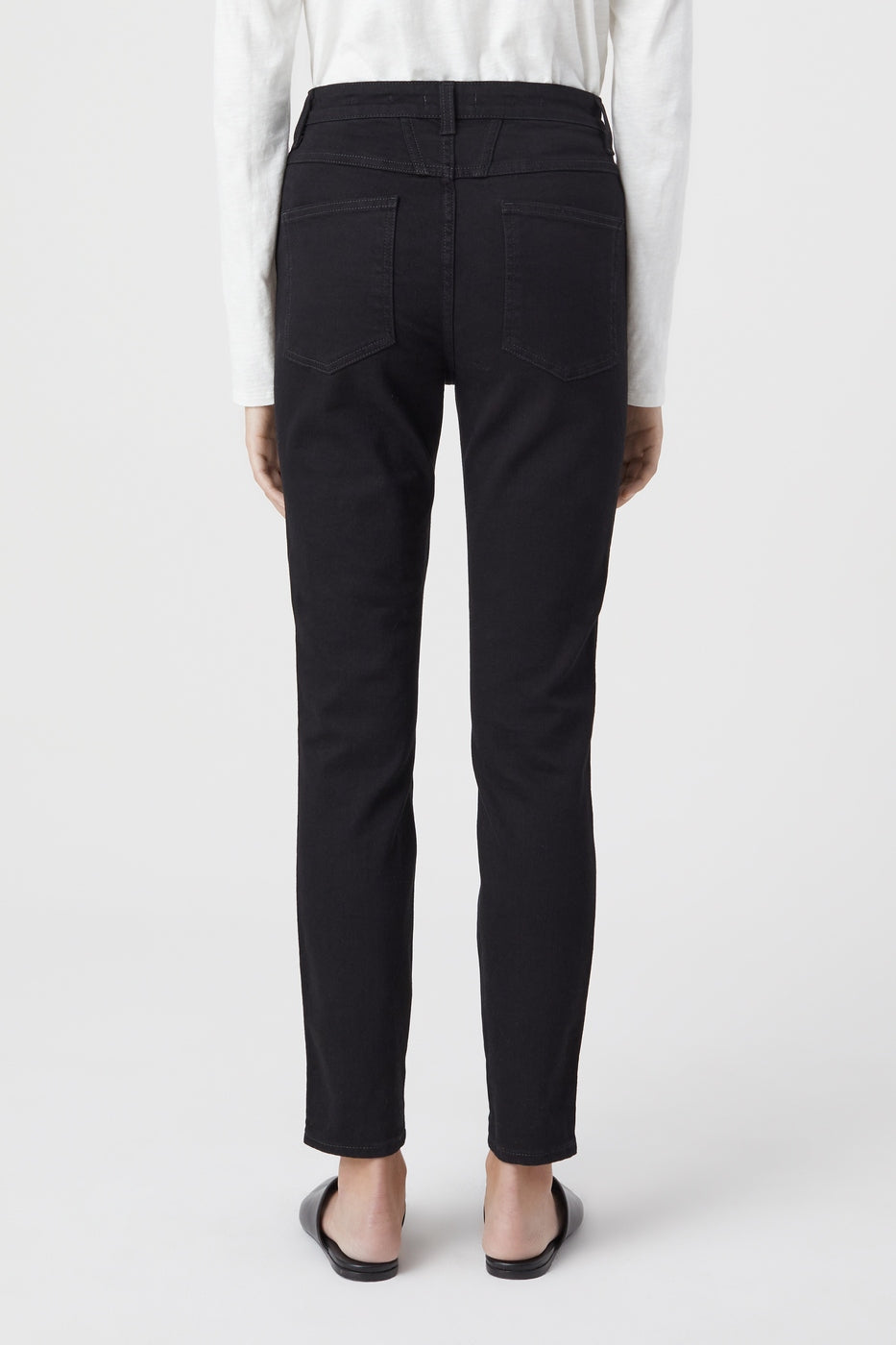 Skinny Pusher Jeans - Black - Women