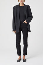 Skinny Pusher Jeans - Black - Women
